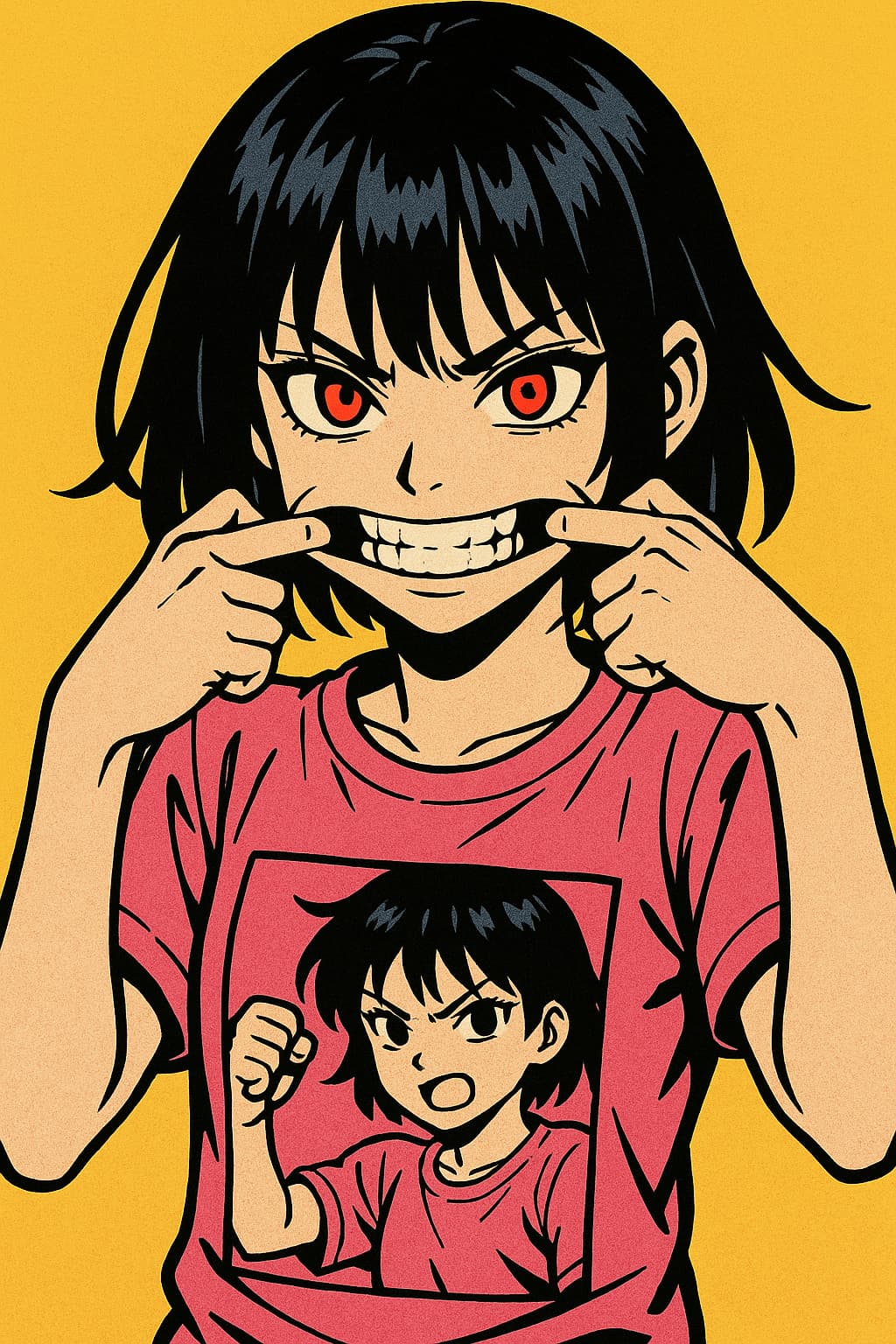 Anime character illustration