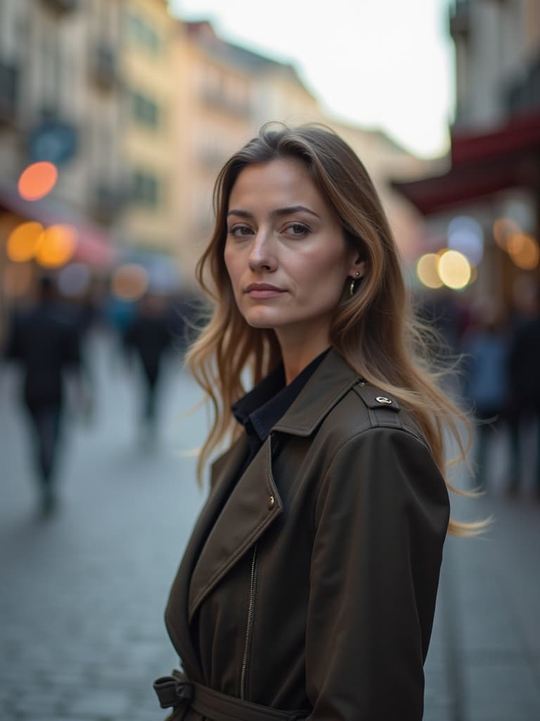 Woman portrait in modern setting